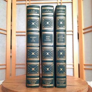DH Lawrence Books 3 Titles International Collector's Library